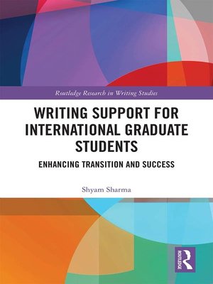 cover image of Writing Support for International Graduate Students